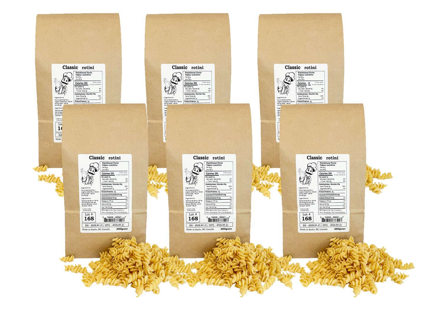 Sourdough Rotini 2kg