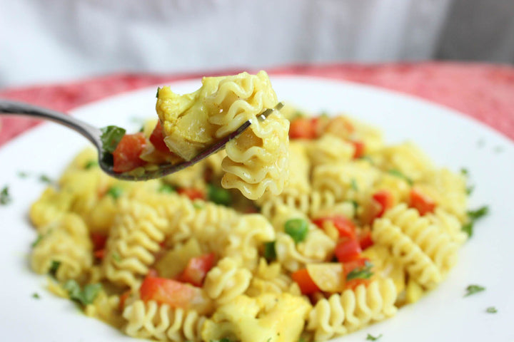 Vegan Curry Pasta