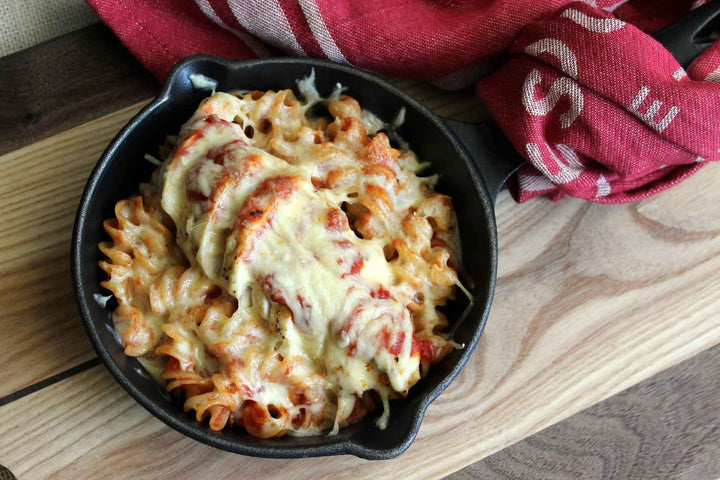 Grilled Chicken Parmesan Pasta