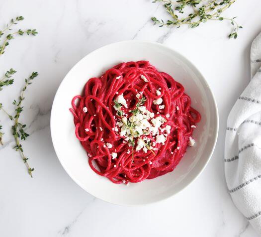 Red Beet Spaghetti