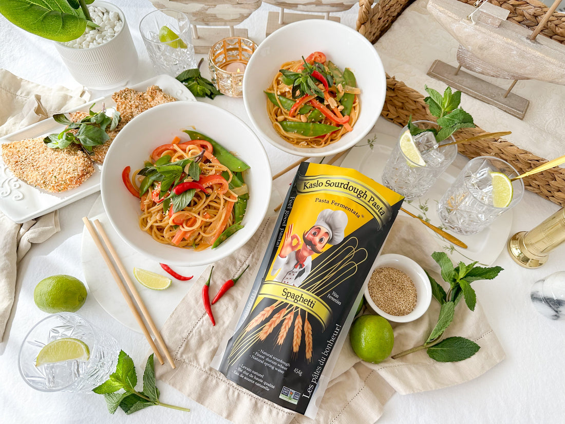 Spicy Peanut Spaghetti