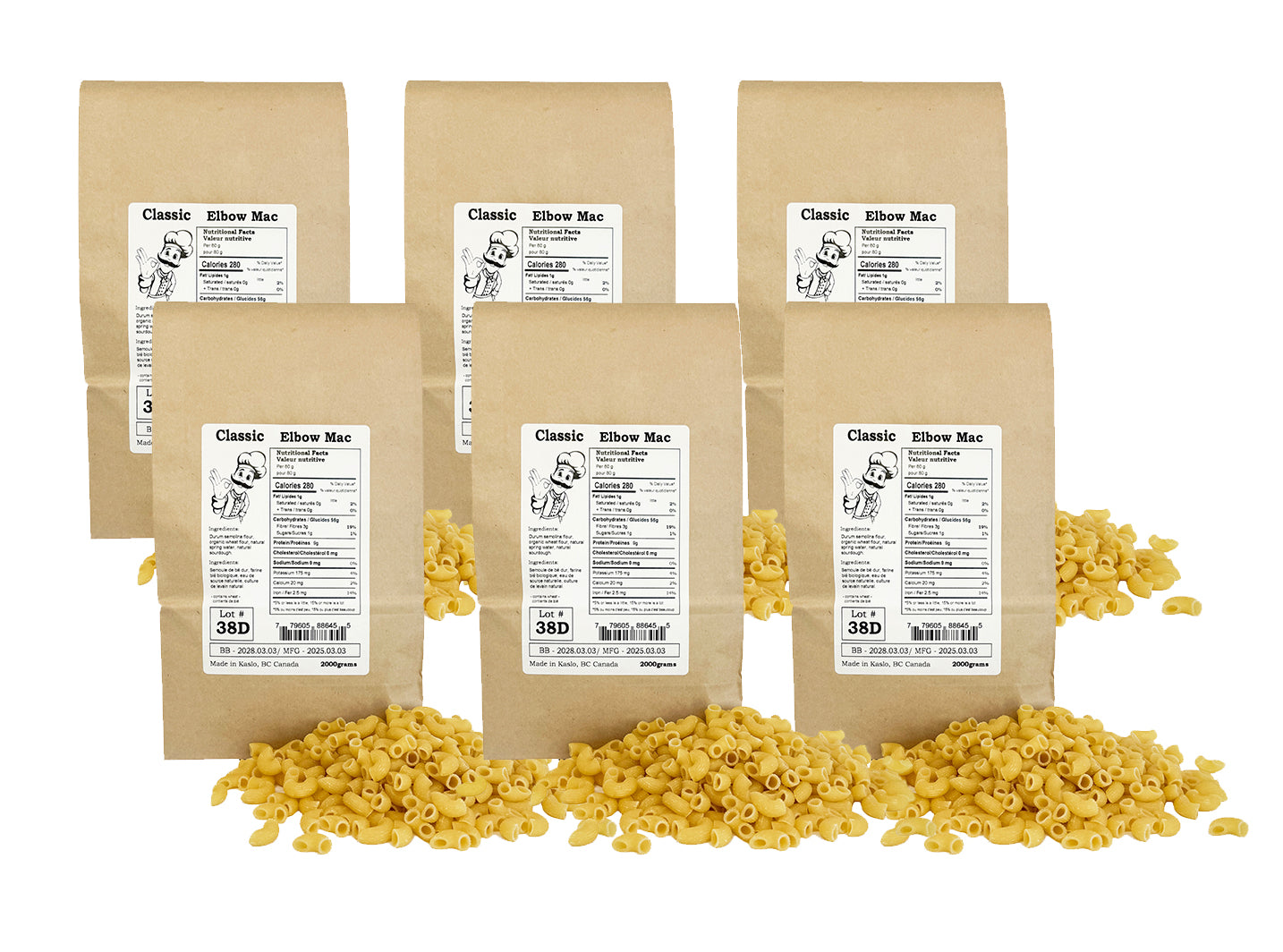 Sourdough Elbow Macaroni 2kg