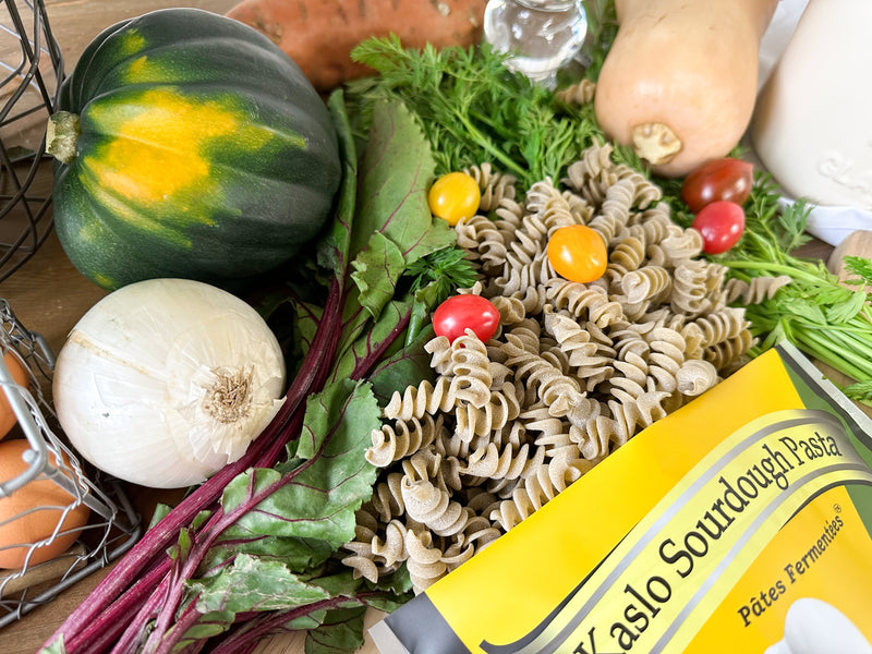 Whole Grain Sourdough Pasta with Rich, Naturally Delicious Flavour