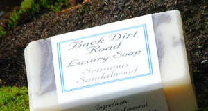 Back Dirt Road soap bar