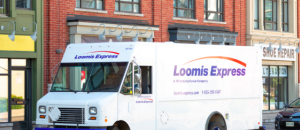 Loomis Express Truck